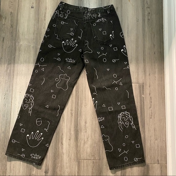 Patterned jeans - Picture 2 of 4